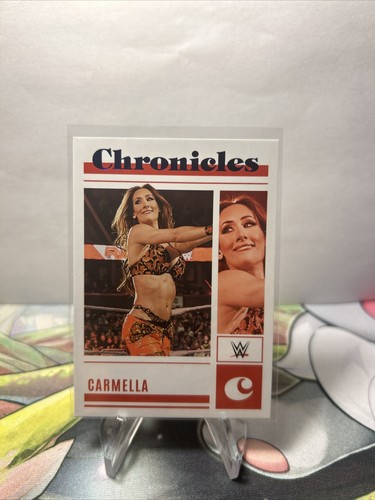 Carmella 2023 Chronicles WWE Base #96 Blue /99 - Picture 2 of 6