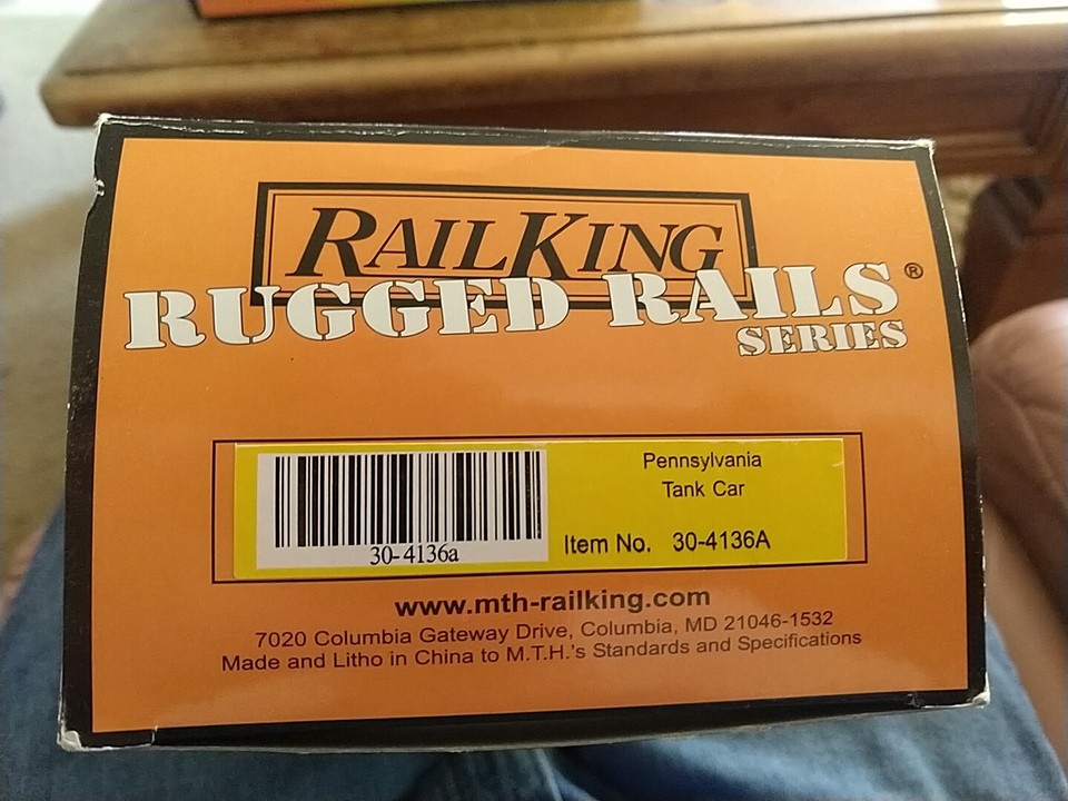 Rail King Rugged Rails Series Shell Tanker? Pennsylvania Tank Car? 30 ...