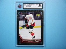 2005/06 UPPER DECK ROOKIE CLASS CARD #9 DION PHANEUF RC KSA 10 GEM MT SHARP+ UD