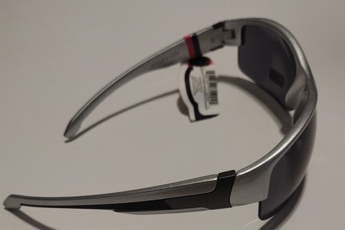 Gafas de sol PUGS marco de plástico plateado/gris/negro UV400 - nuevo con etiquetas estilo 1204 - Imagen 3 de 6