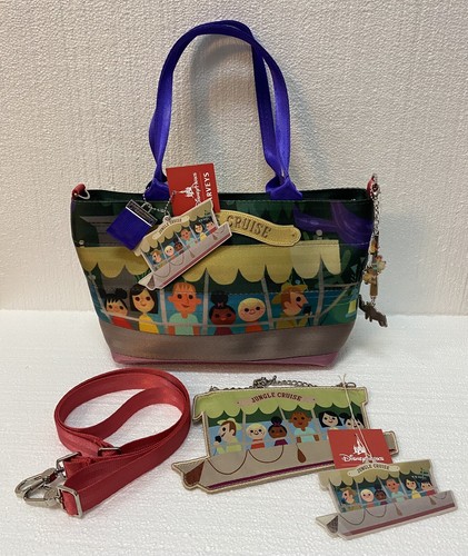 NUEVO Harveys Disney JUNGLE CRUISE Pequeño Bolso Monedero Cinturón de Seguridad Streamline - Imagen 1 de 14