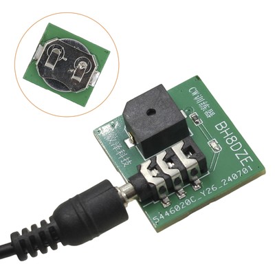 Morsecode-Trainer Mini-CW-Trainer Handtastentrainer Oszillatortaste mit Batterie
