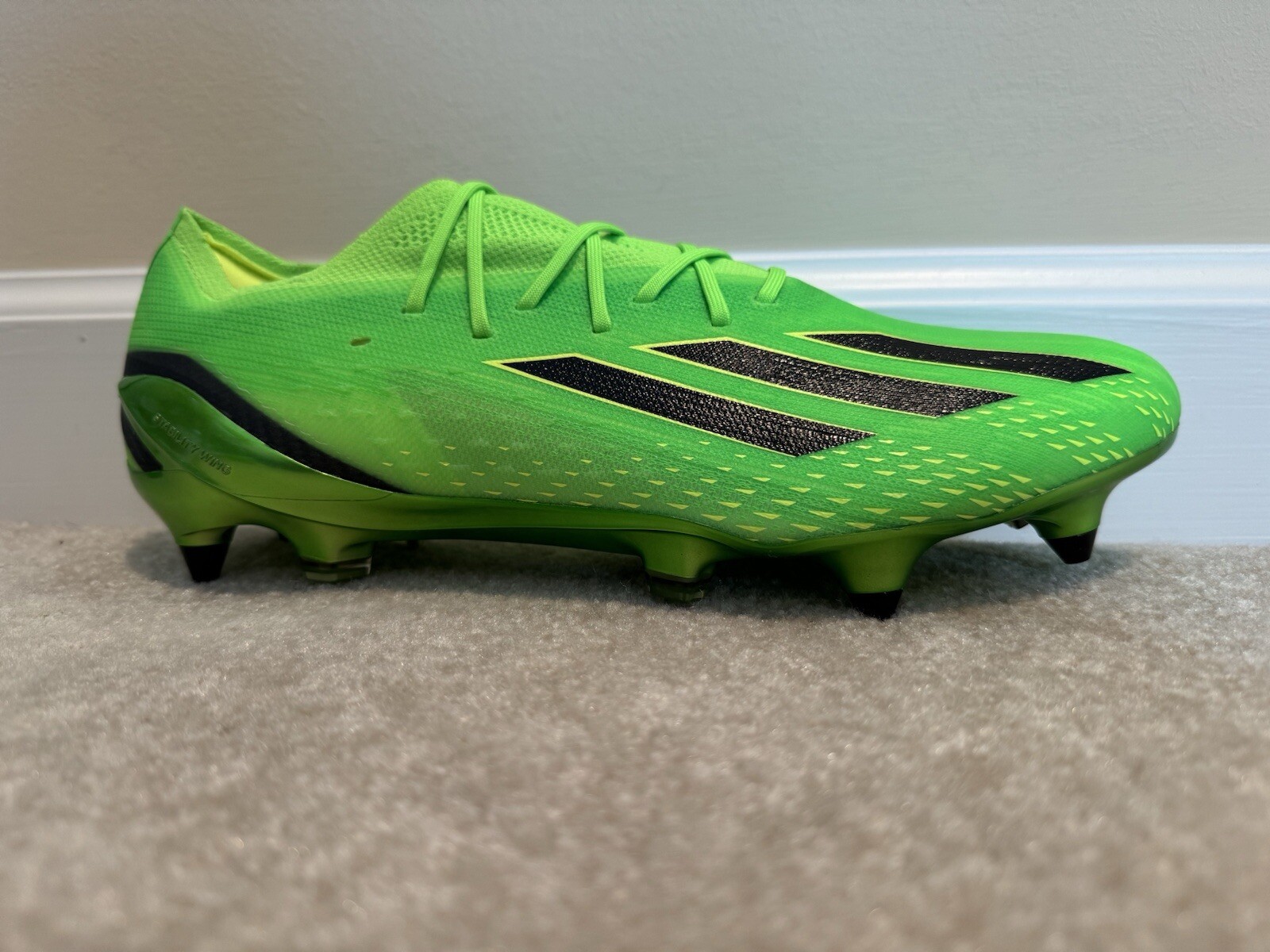 Men’s Size 9 adidas X Speedportal.1 SG Soft Ground Soccer Cleats GW8440