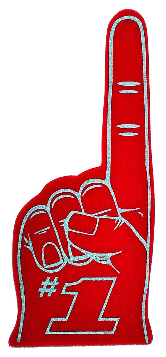 Giant No.1 Foam Finger, 22
