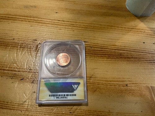 2023 Extra "V" Lincoln Cent Penny Graded by Anacs MS67RD Rare VDB-V Error+++ - Bild 4 von 5