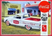 1960 Ford Ranchero Pickup Coca Cola 1:25 Amt Model Kit Bausatz AMT1189