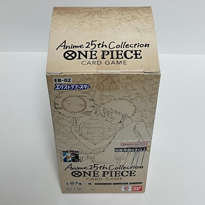 Bandai One Piece Card Anime 25th Collection Extra Booster Bandai One Piece Card Anime 25th Collection Extra Booster