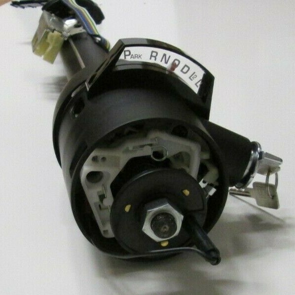 Street Rod Keyed Tilt Steering Column 33" Chevy GM Black Painted