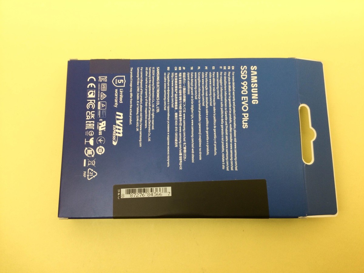 SAMSUNG 990 EVO Plus 4TB PCIe 4.0 NVMe M.2 2280 Internal SSD MZ