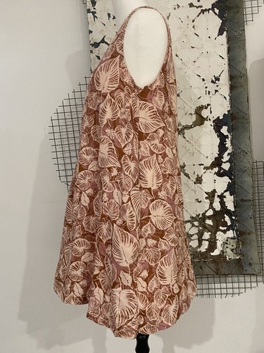 elie tahari 100% Linen Shift Dress Sz Small - Picture 6 of 9