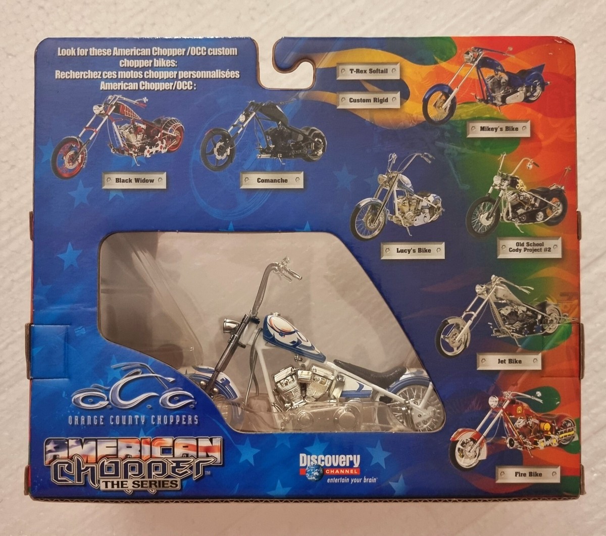 Awesome! Ertl JoyRide OCC American Chopper LUCY'S BIKE 1:18 Scale