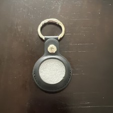 Apple AirTag Leather Key Ring - Midnight