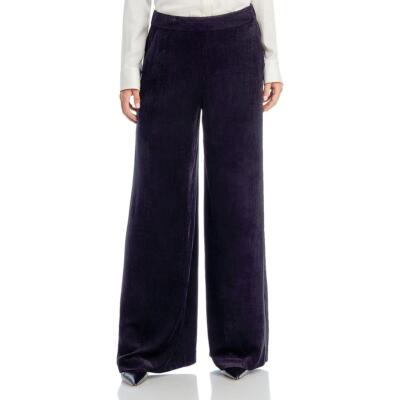 Kobi Halperin Womens High Rise Corduroy Ribbed Wide Leg Pants BHFO 6856