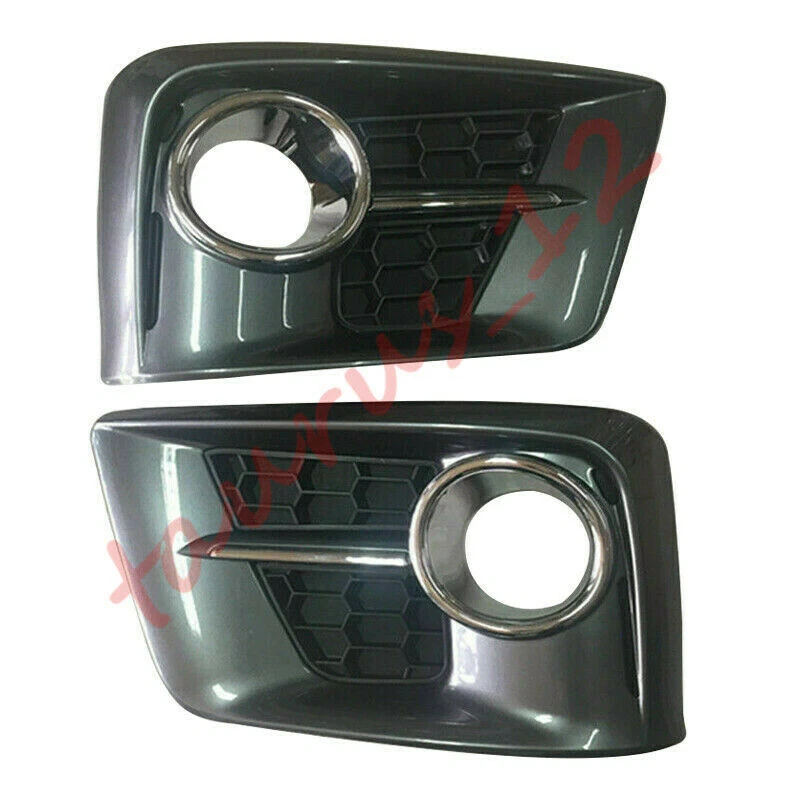 2pcs ABS Paint Front Bumper Fog Light Cover Fit For Lexus LX570 2012-2015  - Изображение 2 из 4