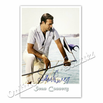 Sean Connery -  James Bond 007 - Actor Autogrammfoto |10|