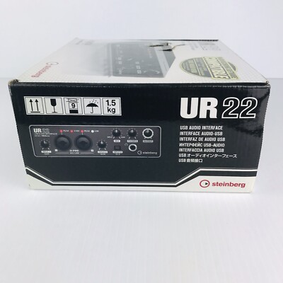 Steinberg UR22 2x2 USB 2.0 24-Bit/192kHz Audio Interface Cubase AI