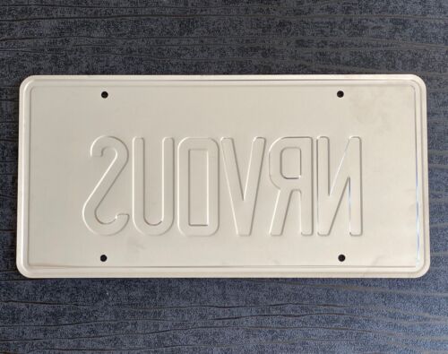 NRVOUS Ferris Bueller's Day off prop License Plate Embossed on Aluminium - Bild 6 von 7