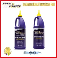 Royal Purple Synchromax Manual Transmission Fluid 1-Qt. Bottle Set of 2 01512