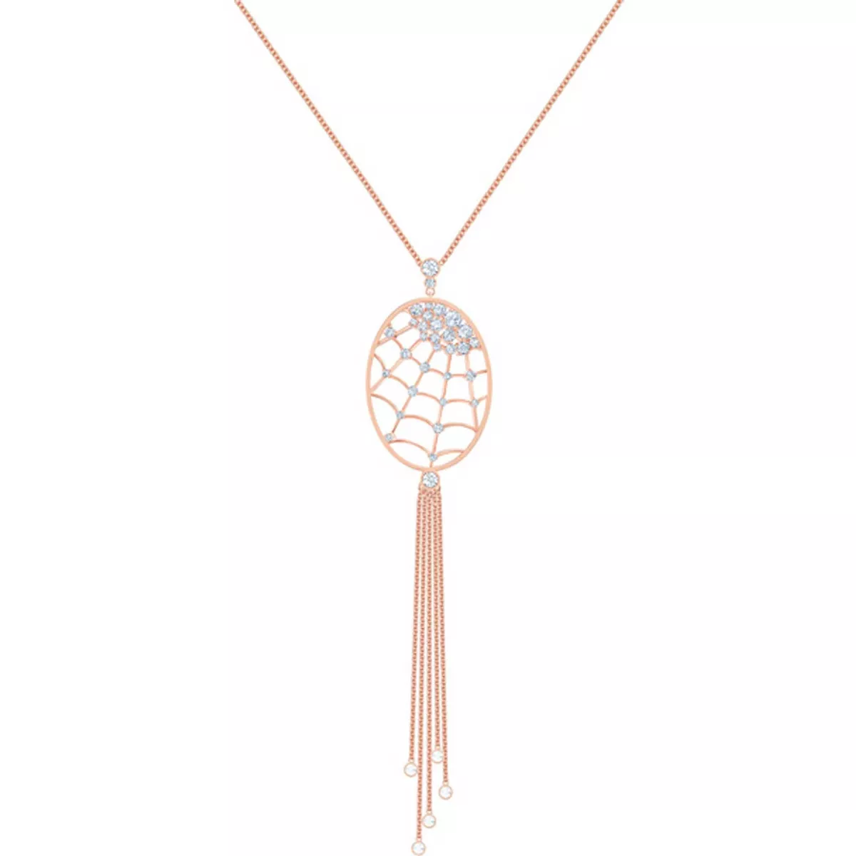 Swarovski spider on sale web necklace