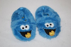 cookie monster slippers