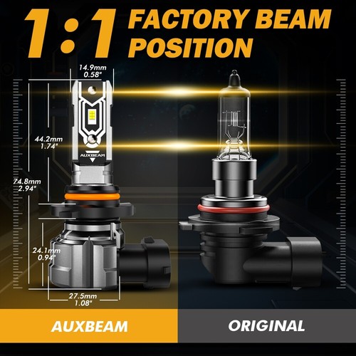 Faro LED + bombillas antiniebla 6500 k AUXBEAM 20000 LM para Jeep Grand Cherokee 2014-2017 - Imagen 6 de 12