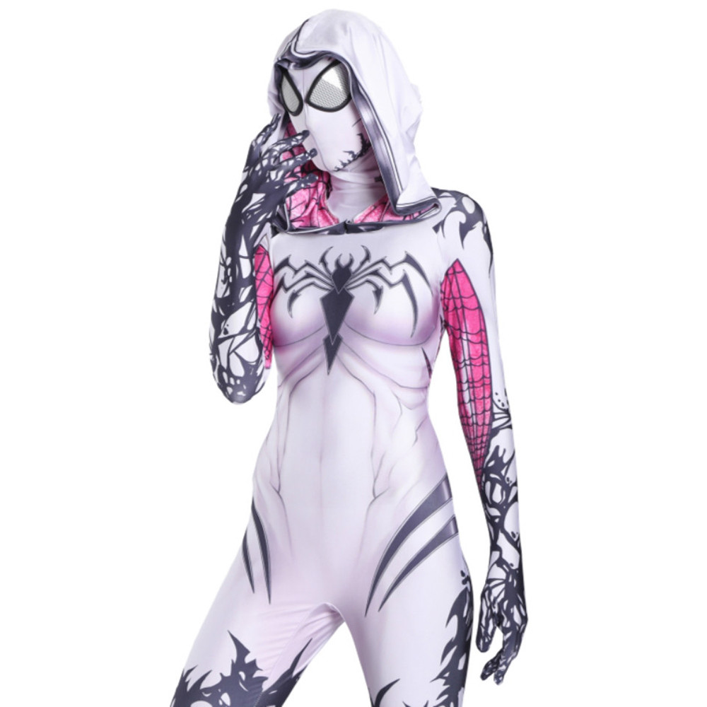forme gwen サイズ6 Venom Symbiote Spiderman Gwen Stacy Halloween Cosplay 3D