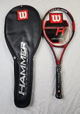 Wilson Hammer HBlaze Tennis Racket T7537 w/ Cover - 4 3/8 in, Unstrung, MP