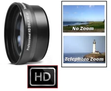 NEW PRO HD 2x TELEPHOTO LENS for CANON XH G1S A1S