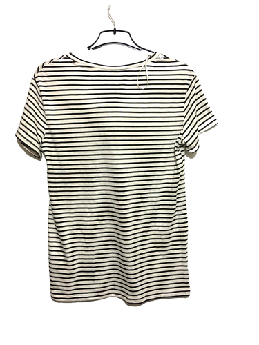 Primark T shirt sz. 10-12, white and black, striped, ***NWT - Picture 6 of 7