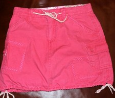 Gap Kids Vintage NWT New 8 Girls Pink cargo pockets skort