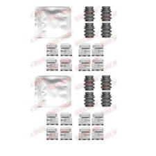 2x Quick Brake 109-0174 Zubehörsatz Scheibenbremsbelag Hinten für Tesla Model 3