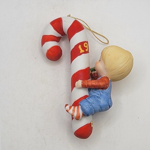 Candy Cane Scooter 1987 Enesco Country Cugini Ornamento #344087 - Foto 4 di 10
