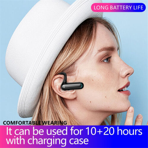 Bluetooth Headset Twins Wireless Earphones Earbuds Stereo Headphones Ear Hook - Picture 2 of 14