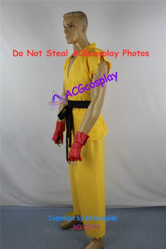 Street fighter Sean Matsuda cosplay costume include gloves - Picture 4 of 5