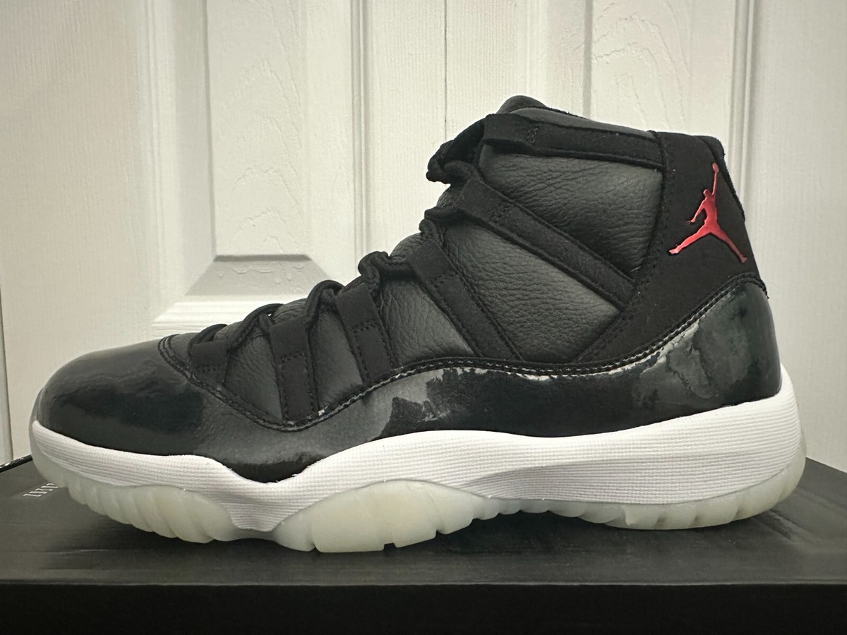 Air Jordan 11 Retro ホワイト/ブラック/レッド US 10 Air Jordan 11 Retro 72-10 Black/Gym Red-White Mens Size 9