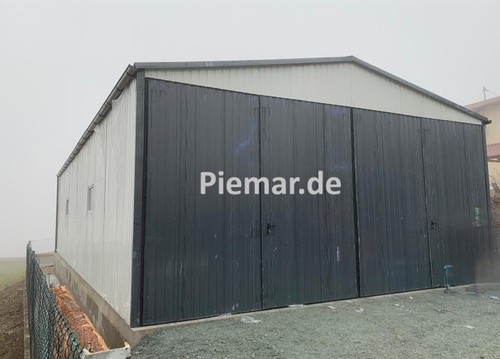 Blechgarage 7x9x3,75m Garage Lager Halle | inkl. Lieferung und Montage |28723! - Bild 2 von 6
