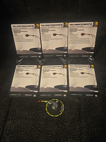 Heroclix Trick Arrow 007 a-f DC Masters of Time - Picture 2 of 2