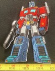 Old School Optimus Prime Embroidered Iron On Patch — photo 3