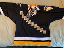 PENGUINS NHL STARTER Authentic JERSEY SIZE 52