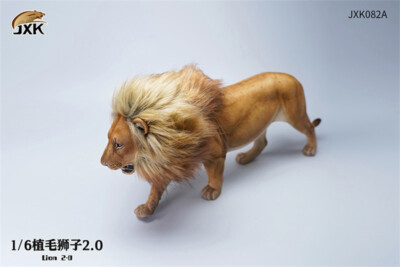 Stock JXK JXK082A 1/6 Resin Lion 2.0 Animal Statue Model Fit