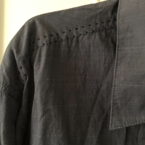 METHOD MENS BUTTON LONG SLEEVE 100% COTTON STITCHING DETAIL LIGHTWEIGHT XXL NWOT - Picture 4 of 7