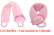 Microwavable Pink Animal Plush Unscented Heating Pad Neck Shoulders Back 2.4 lbs