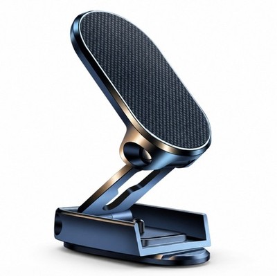 Universal Magnetic Car Mount 360 Rotating Foldable Dashboard Phone Holder Stand