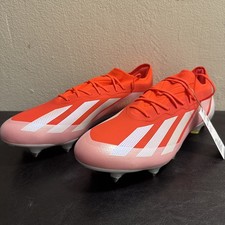 Adidas X Crazyfast Elite SG Soccer Cleats Energy Citrus Pack Size 13 Solar Red