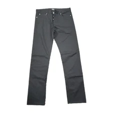 A.P.C. Petit Standard Jeans Mens 32 Black Button Fly Jean Droit Etroit Pants