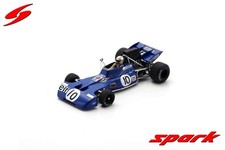1:43 SPARK Tyrrell 001 #10 F1 Gp Us 1971 Peter Revson S7216 MMC