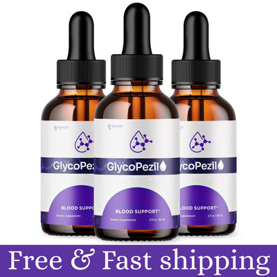(3 Pack) Glycopezil Blood Support Drops Glyco Pezil Vitamin Supplement 90 Serves