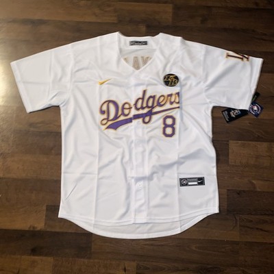 Dodgers ユニフォーム KOBE BRYANT 8 24 Kobe Bryant X Nike LA Dodgers 8 24 Baseball Jersey XL White Brand