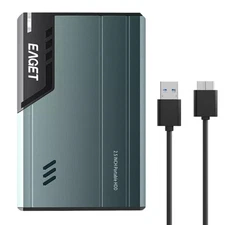EAGET 2.5' External Hard Drive 500G 1T USB3.0 Portable Hard Drive HDD for PC Mac