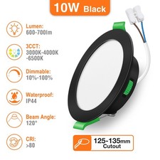 LED Recessed Downlights Dimmable Spot 3CCT Ultra Slim Flat Panel Ceiling Lights